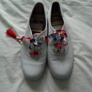 Keds/Kate Spade Collaboration White Sneakers